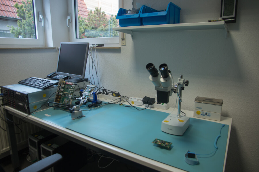 Lab workbench for inspection activities
